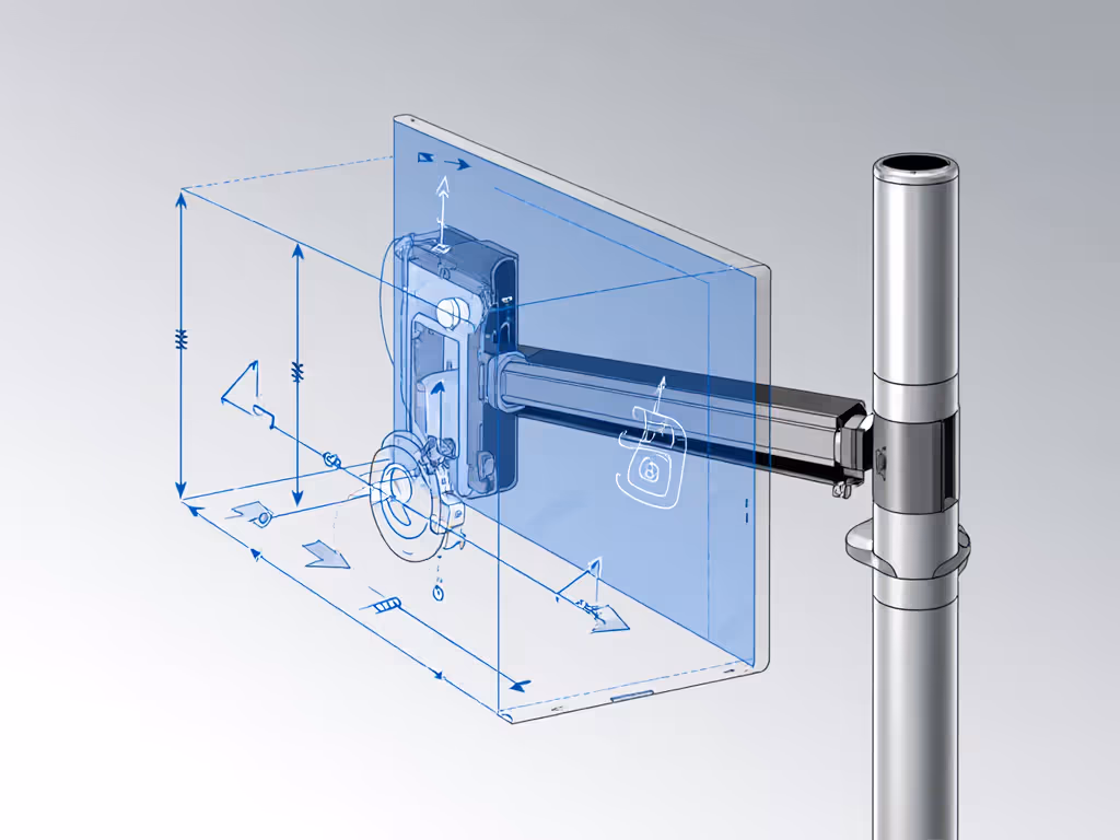 monitor_arm_torque_and_weight_capacity_specification_diagram