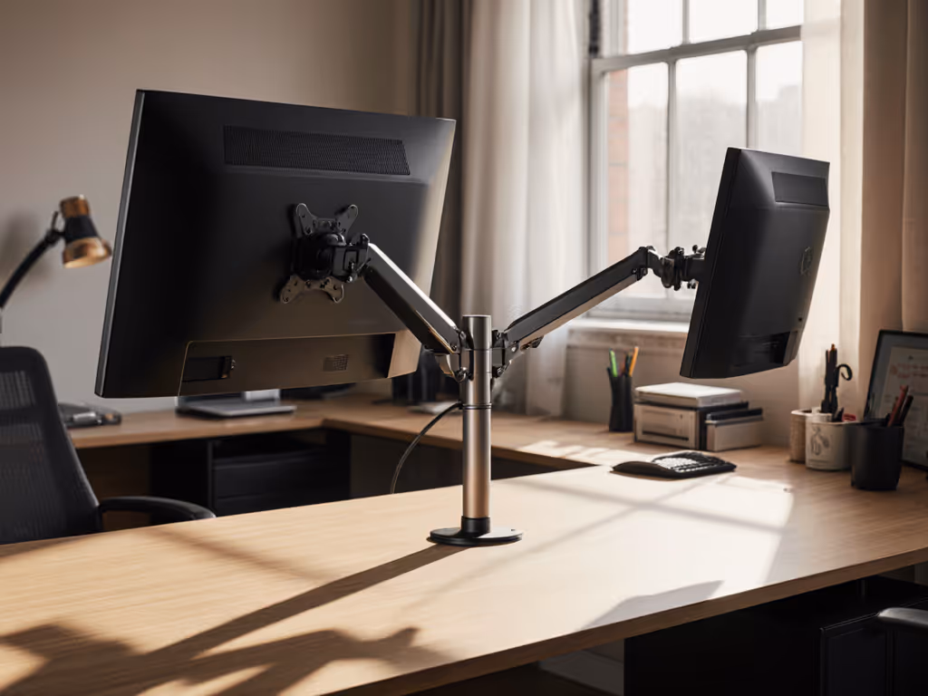WFH Dual Monitor Arm Solution: Stable Productivity Without Compromise