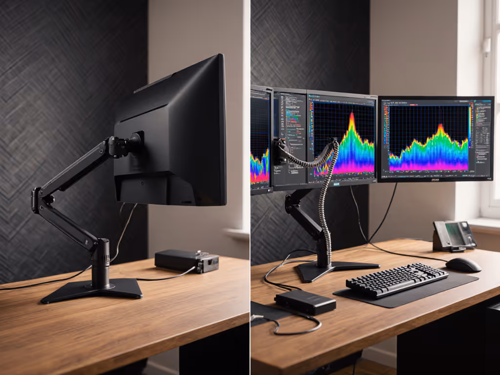 Monitor Arm Clutter: Built-In vs External Cable Management Compared