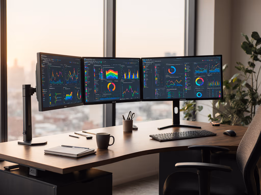 Triple Monitor Stand vs Single Display: Productivity Tested