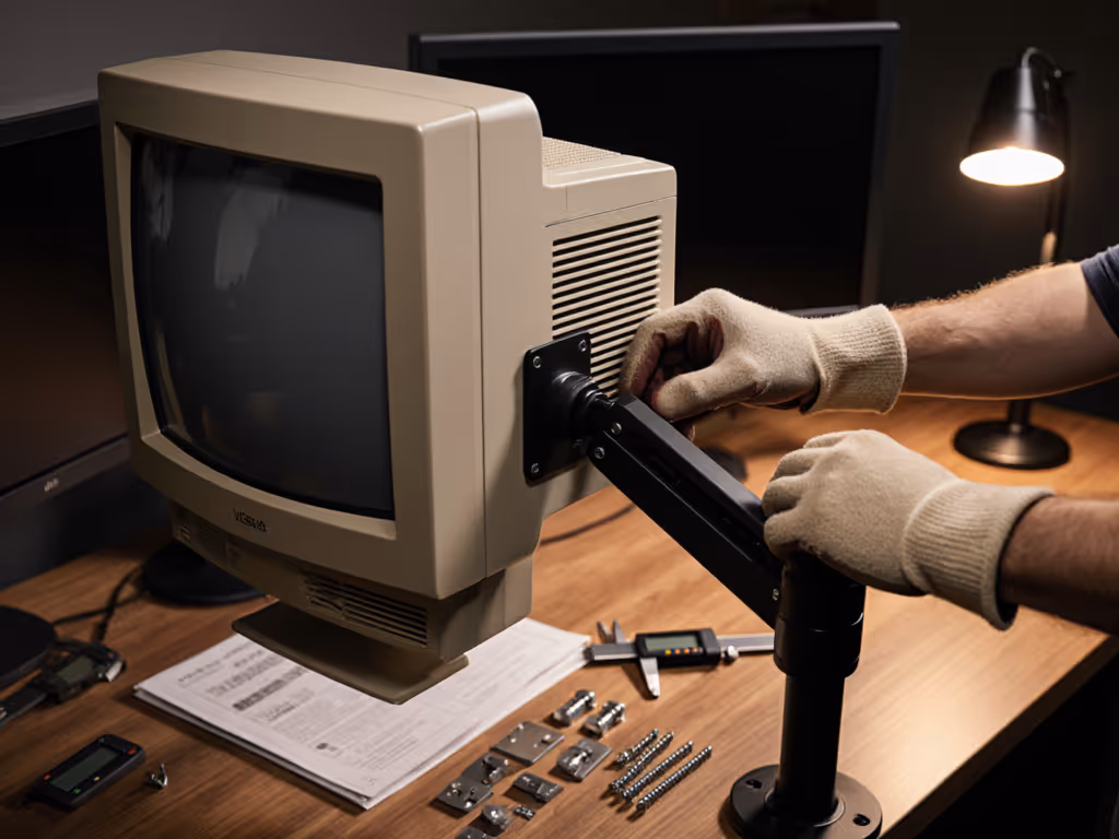 VESA Evolution: Adapting CRT Monitors to Modern Mounts